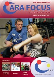 Issue 8 - CARA Adapted Physical Activity Centre