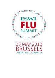Or download the ESWI Flu Summit brochure now.