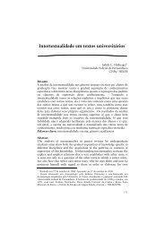 Intertextualidade em textos universitÃ¡rios* - Revista InvestigaÃ§Ãµes