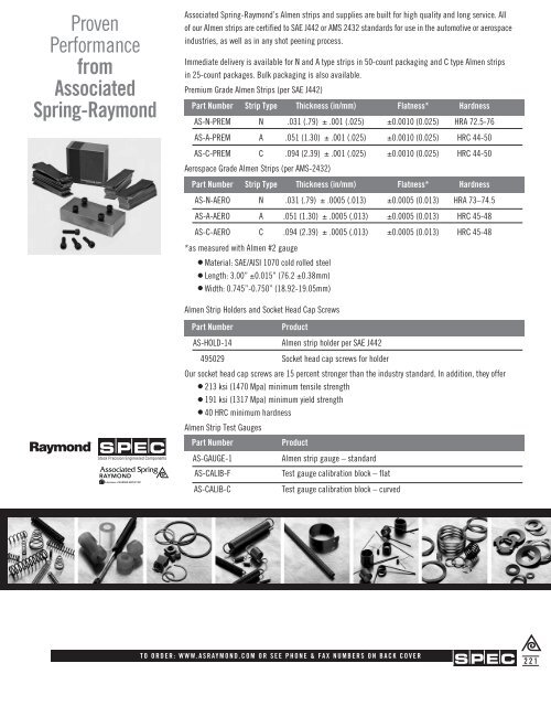 Springs and Spring Washers - Electronic Fasteners Inc