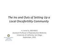 Fertility - Oncofertility Consortium