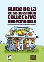 GUIDE REstauration collective responsable - RÃ©seau Rural FranÃ§ais