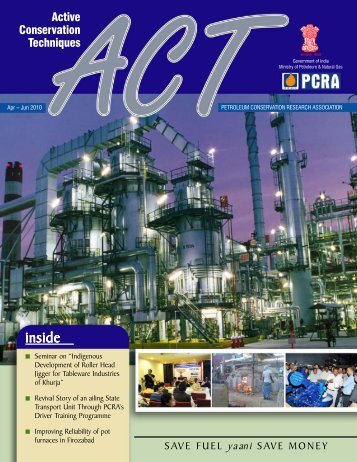 ACT Apr-Jun10.p65 - Petroleum Conservation Research Association