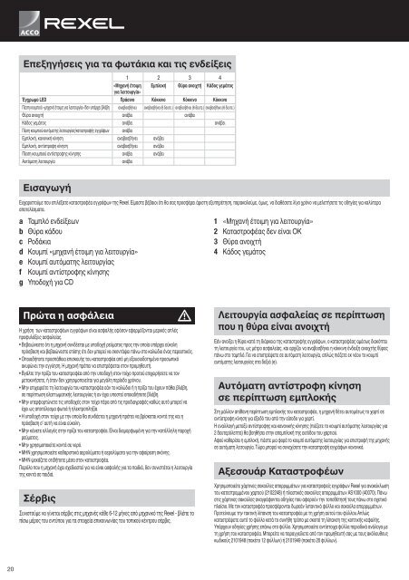 RLM11 RLSM9 RLS28 RLX20 G Instruction Manual F ... - ÃŽÂ ÃŽÂ»ÃŽÂ±ÃŽÂ¯ÃÂƒÃŽÂ¹ÃŽÂ¿