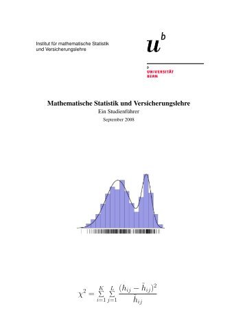 pdf, 440KB - Departement Mathematik und Statistik - UniversitÃ¤t Bern