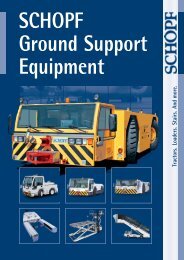SCHOPF Ground Support Equipment - SCHOPF Maschinenbau ...