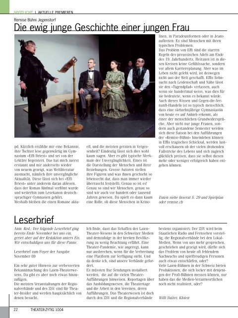 Ausgabe 1004.pdf - Theater-Zytig