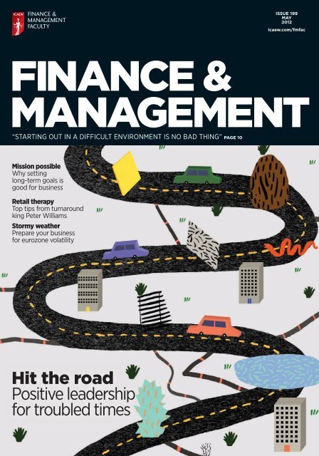 Hit the road Positive leadership for troubled times - ICAEW