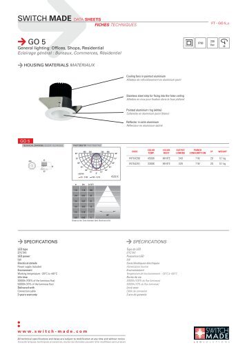 Download data sheet - Switch made