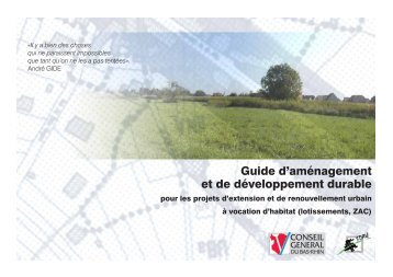 Guide d'amÃ©nagement - Cellule Ãconomique du BÃ¢timent et des ...