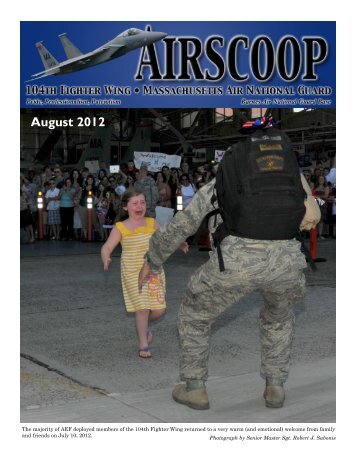 August 2012 (pdf) - 104th Fighter Wing, Massachusetts Air National ...
