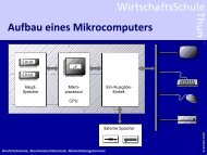 Aufbau eines Mikrocomputers