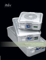 STERILIZATION CONTAINERS AND SPD SUPPLIES