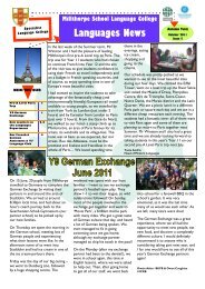 Issue 5 - October 2011 - Millthorpe School York