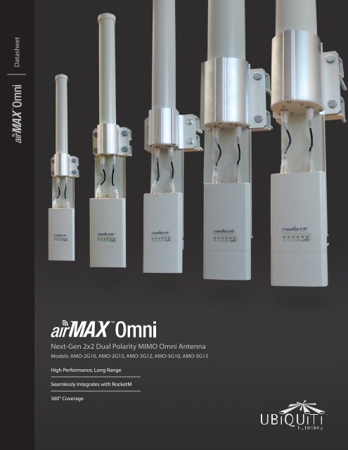 Airmax Omni Datasheet Ubiquiti Networks
