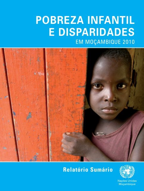 pobreza infantil e disparidades - UNICEF Mozambique - Home page