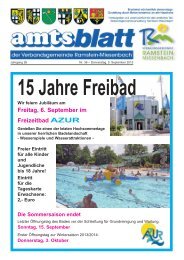 AMTSBLATT Nr. 36 vom 05.09.2013 - Ramstein-Miesenbach