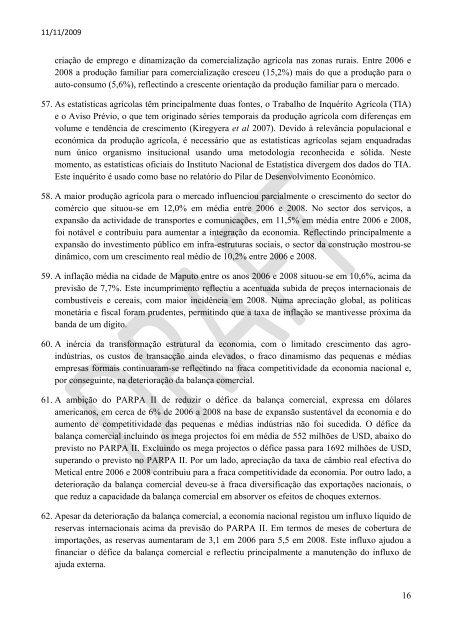 46-RelatÃ³rio de AvaliaÃ§Ã£o do Impacto PARPA II.pdf - UNICEF ...