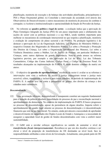 46-RelatÃ³rio de AvaliaÃ§Ã£o do Impacto PARPA II.pdf - UNICEF ...