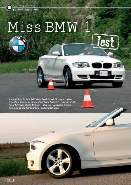 Test: BMW 125i Cabrio - AutoTuning.sk