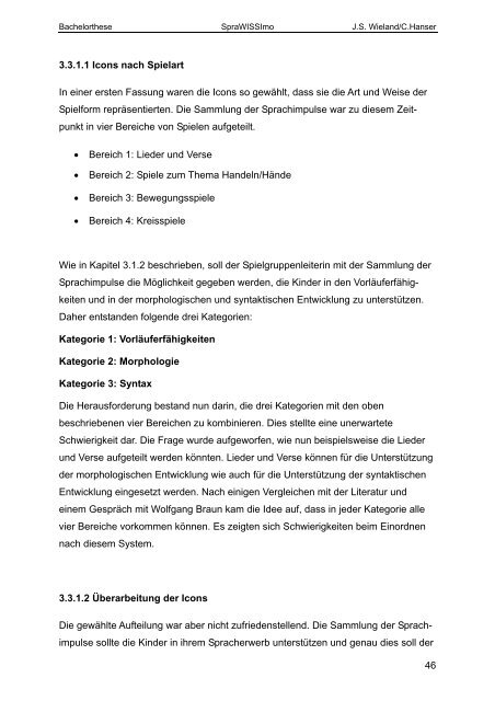 SpraWISSImo - HfH - Interkantonale Hochschule für Heilpädagogik ...