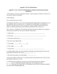 Fit Test Questionaire (N95 respirators) - University Health Services