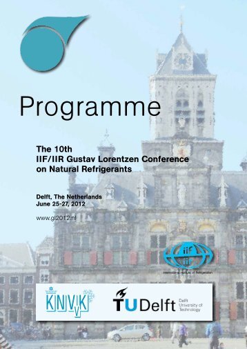 10th IIR Gustav Lorentzen Conference on Natural Working Fluids