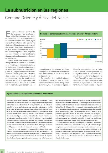 Estado de la inseguridad alimentaria en el mundo 2006 ... - FAO.org