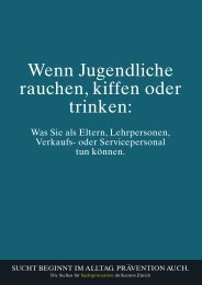 Wenn Jugendliche rauchen, kiffen oder trinken: - Institut fÃ¼r Sozial ...