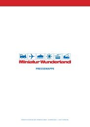 Digitale Pressemappe - Miniatur Wunderland Hamburg