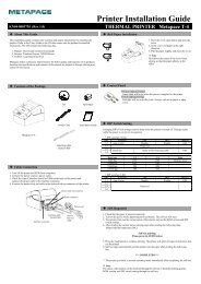 Printer Installation Guide - MaRCo