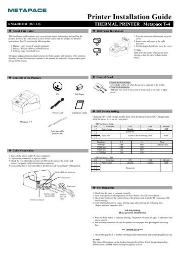 Printer Installation Guide - MaRCo