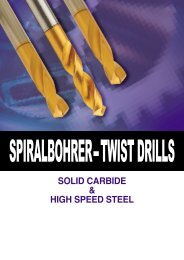 SOLID CARBIDE & HIGH SPEED STEEL - YG-1