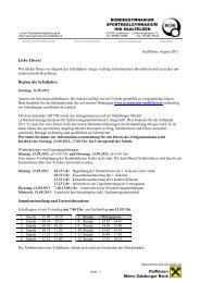 Elternbrief(Schigymnasium-nordisch) Nr. 1 (pdf) - HIB Saalfelden