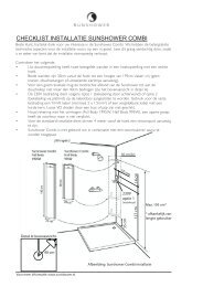 Fonkelnieuw sunshower deluxe & sunshower comfort VE-55