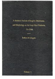 A Statistical Analysis of Ringfort Distribution and Morphology on the ...