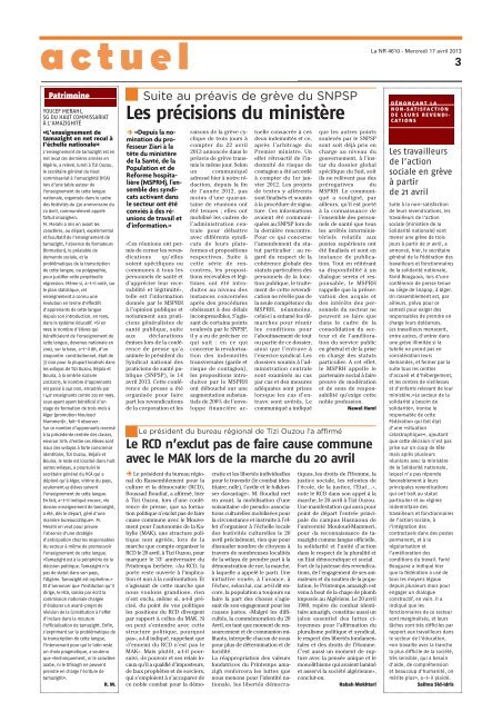 Page 01-4610csearezki - La Nouvelle République