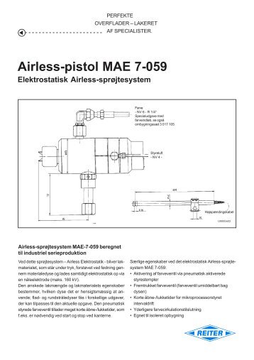 Airless-pistol MAE 7-059 - Reiter-oft.de