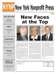 September Edition 2004 - New York Nonprofit Press