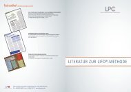 Flyer - LIFO® Products & Consulting