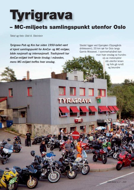 Medlemsblad for BMW Klubben Norge Ã¢Â€Â“ nr. 2-2009 Ã¢Â€Â“ 9. ÃƒÂ¥rgang Me ...