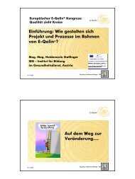 Referat Staflinger - E-Qalin