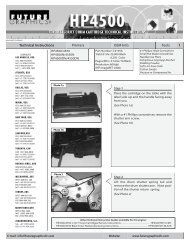 Technical Instructions - HP 4500 (Drum Unit)