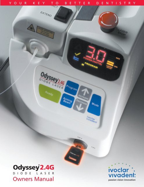 Odyssey 2.4g Manual3.15.06 - Patterson Dental