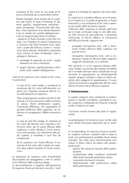 Bilancio Individuale Banca Carige - Gruppo Banca Carige