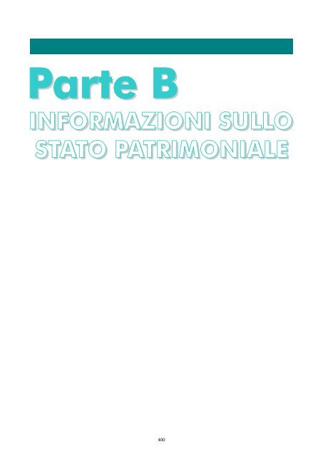 Bilancio Individuale Banca Carige - Gruppo Banca Carige