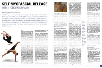Self Myofascial Release - deel 1 (onderlichaam) - Muscle Motion