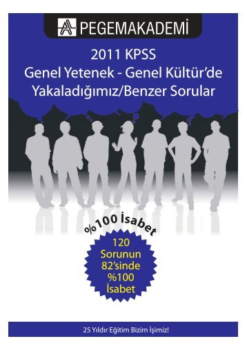 2011 KPSS Genel Yetenek - Genel KÃ¼ltÃ¼r'de YakaladÄ±ÄÄ±mÄ±z/Benzer ...