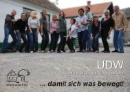 UDW UDW - UnabhÃ¤ngige Dorfliste Wulkaprodersdorf