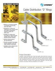 Cable Distribution âDâ Rings - Steren Electronics